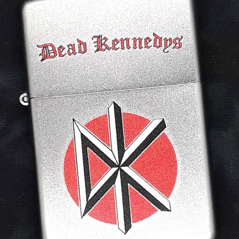 The Dead Kennedys Logo Authentic Zippo Collectible Satin Chrome